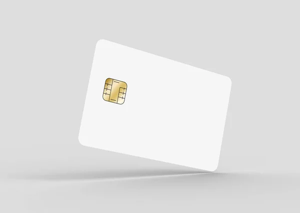 Blank chip card — Stock Photo, Image
