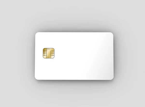 빈 칩 카드 — 스톡 사진