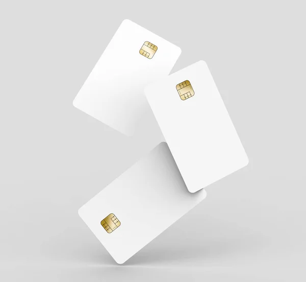 Cartões de chip em branco — Fotografia de Stock