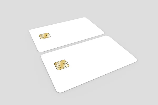 빈 칩 카드 — 스톡 사진