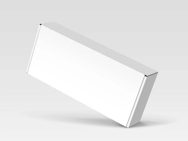 Design de caixa em branco — Vetor de Stock