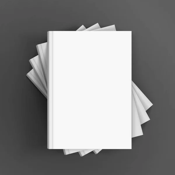 Diseño de libros en blanco — Vector de stock