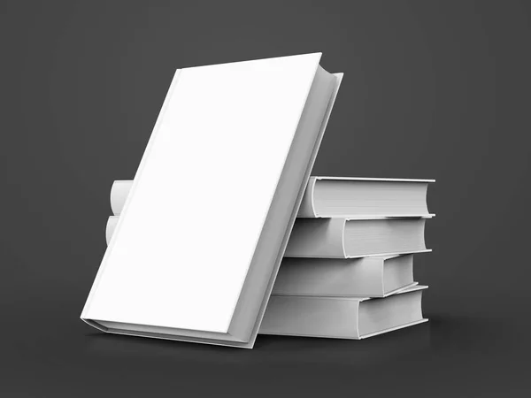 Livros em branco design — Vetor de Stock
