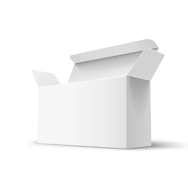 Boş kutu tasarım — Stok Vektör