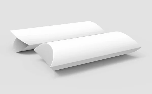 Cajas de almohada en blanco — Foto de Stock