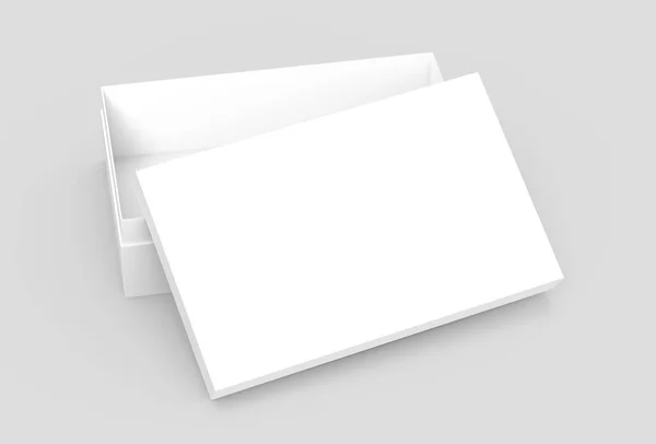 Blank paper box — Stock Photo, Image