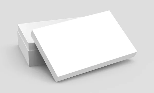 Caja de papel en blanco —  Fotos de Stock