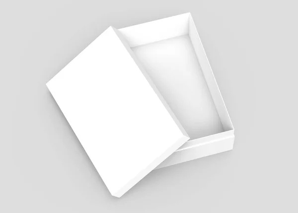 Blank paper box — Stock Photo, Image