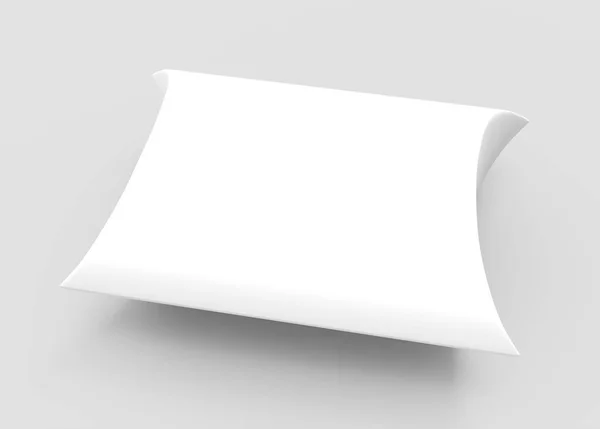 Caixa de travesseiro branco — Fotografia de Stock