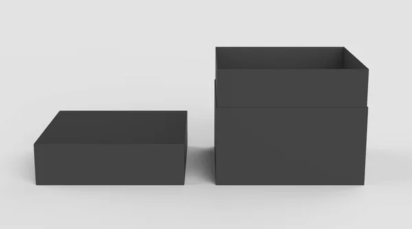 Siyah Anmalık kutular — Stok fotoğraf