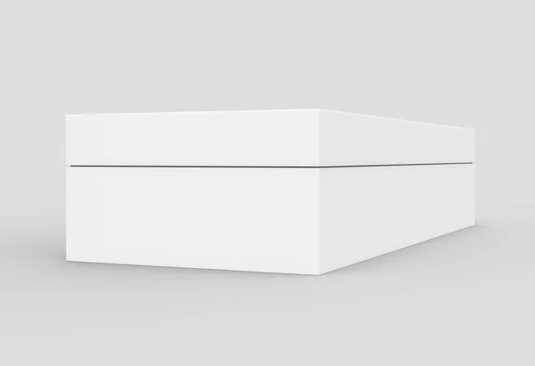 Caja de papel en blanco — Foto de Stock