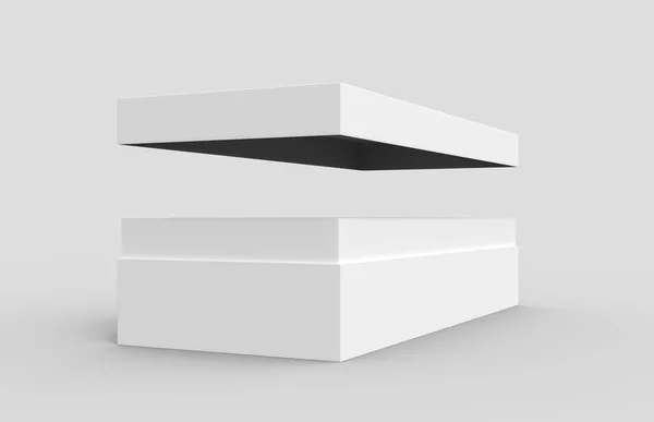 Blank paper box — Stock Photo, Image