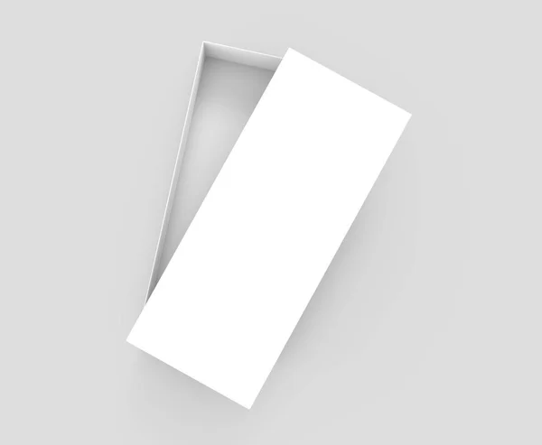 Blank paper box — Stock Photo, Image