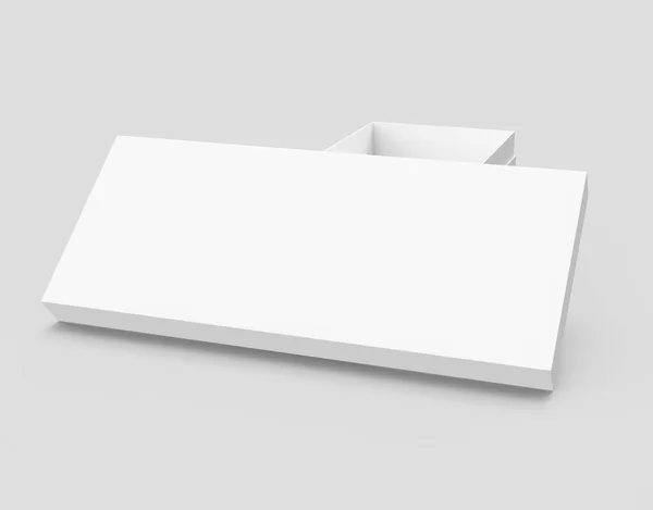 Caja de papel en blanco —  Fotos de Stock