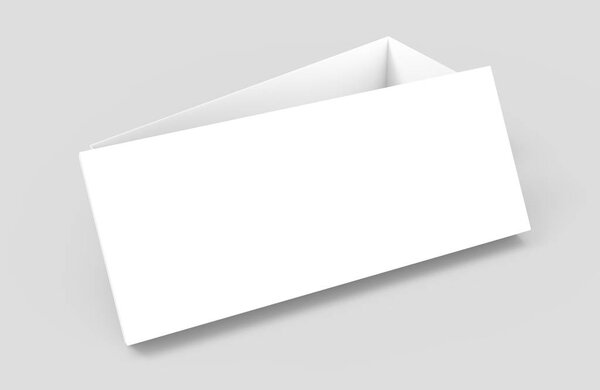 blank paper box