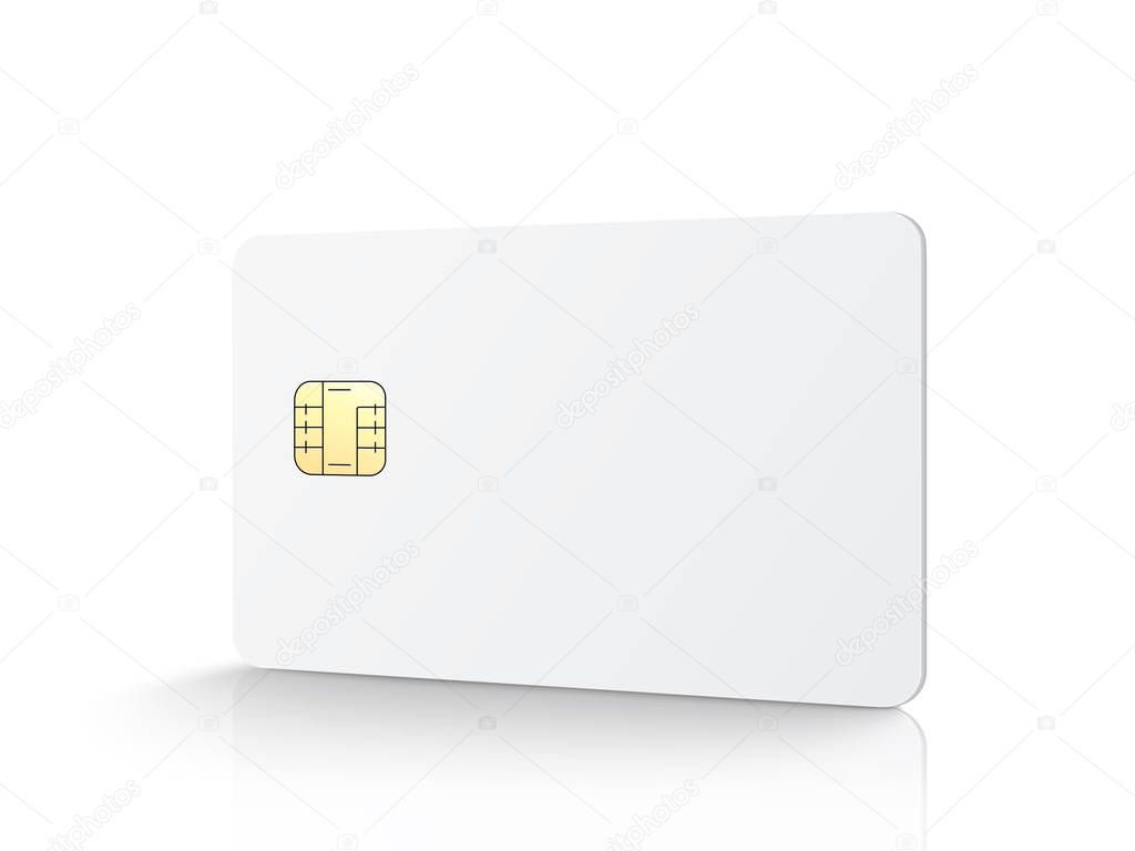 blank chip card