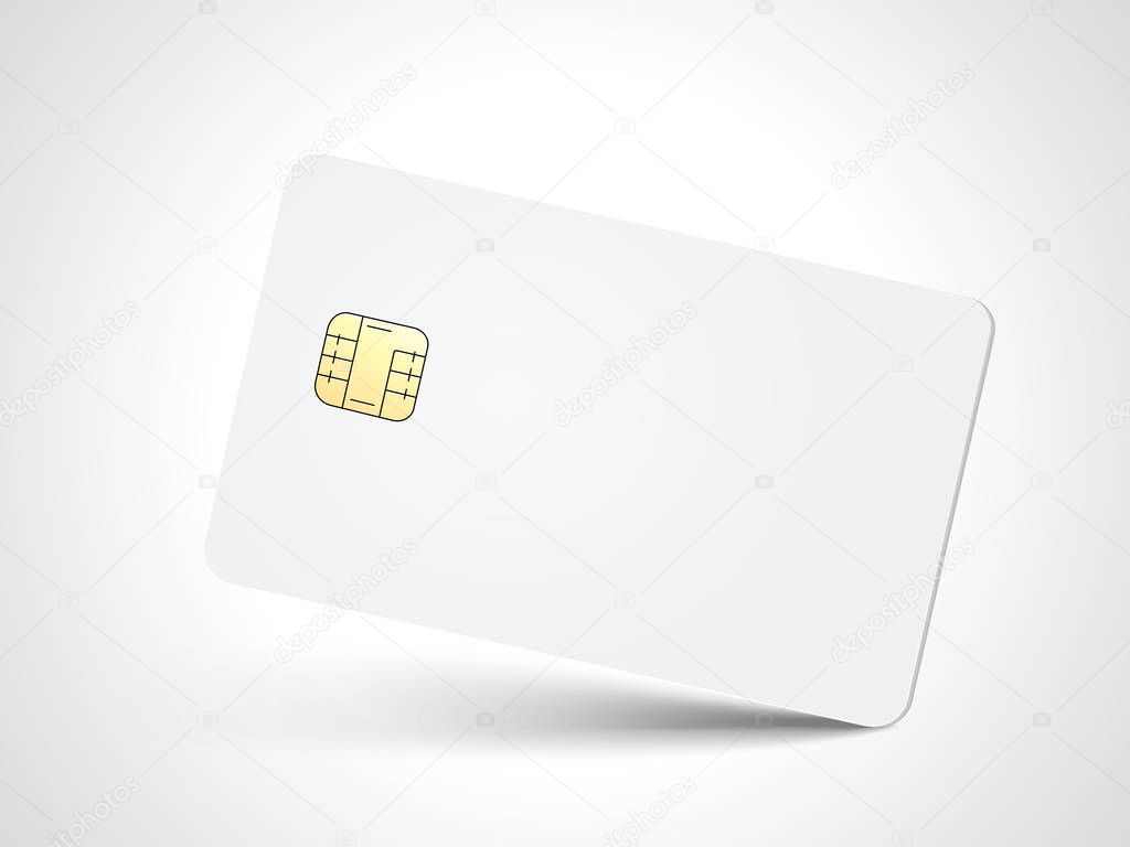 blank chip card