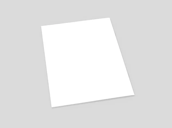 空白のパンフレットのデザイン — ストック写真