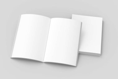 boş kitap tasarımı