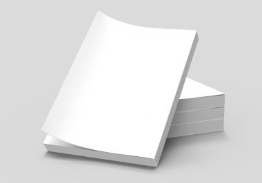 boş kitap tasarımı