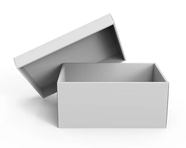 Cutie de hârtie goală — Fotografie, imagine de stoc
