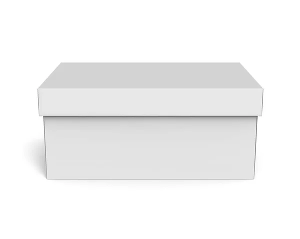 Blank paper box — Stock Photo, Image