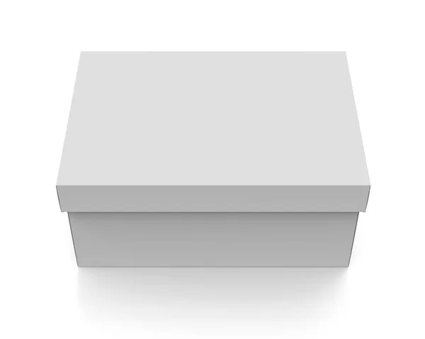 Blank paper box — Stock Photo, Image