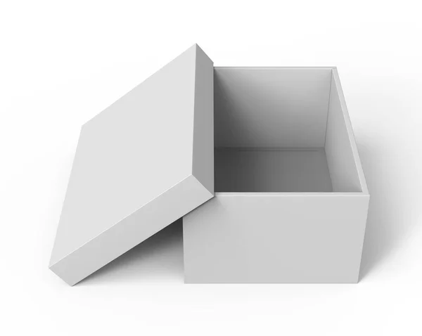 Blank paper box — Stock Photo, Image