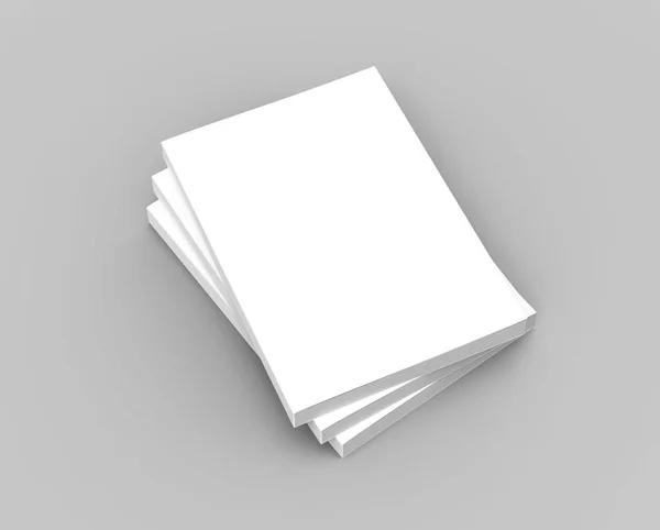 Blank books design — Stock Photo, Image