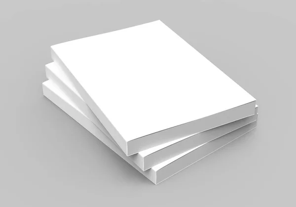 Blank books design — Stock Photo, Image