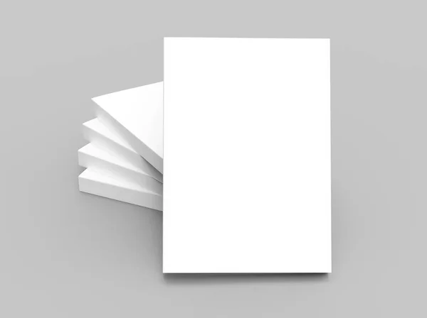 Blanco boeken design — Stockfoto