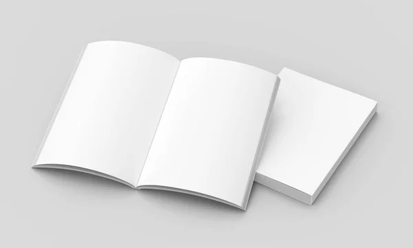 Livros em branco design — Fotografia de Stock