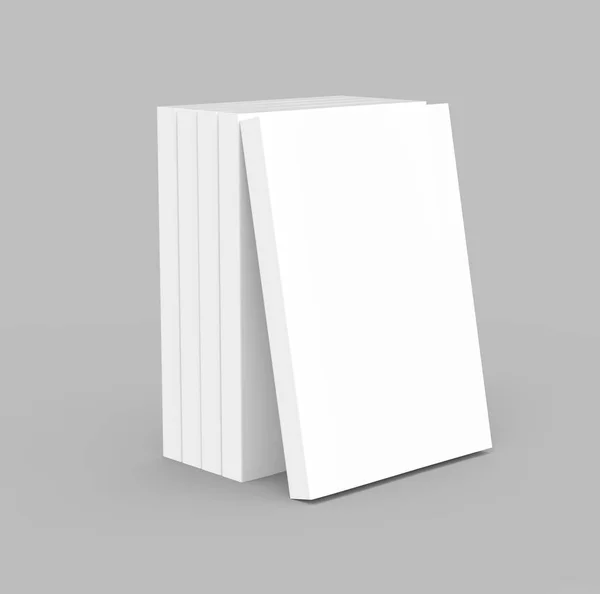 Livros em branco design — Fotografia de Stock