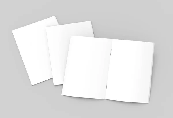 Пустой дизайн брошюр — стоковое фото