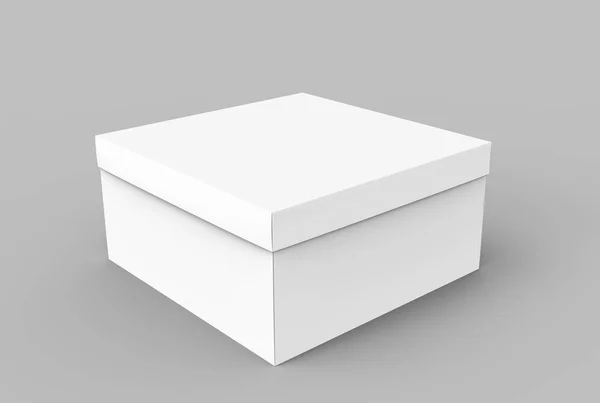 Diseño de caja en blanco —  Fotos de Stock