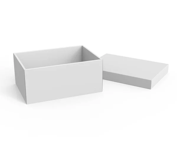 Projekt pudełko puste — Zdjęcie stockowe