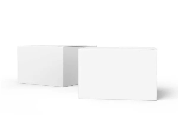 Boş kutuları tasarım — Stok fotoğraf