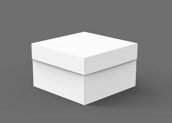 Diseño de caja en blanco —  Fotos de Stock