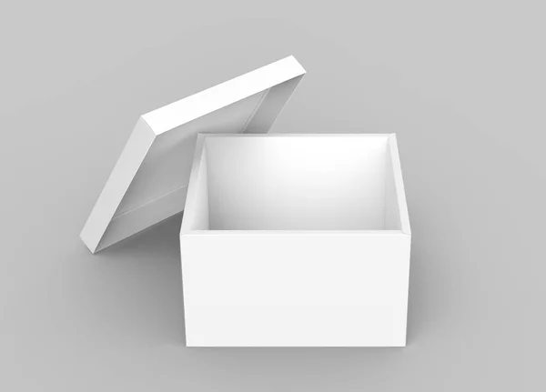 Design de caixa em branco — Fotografia de Stock