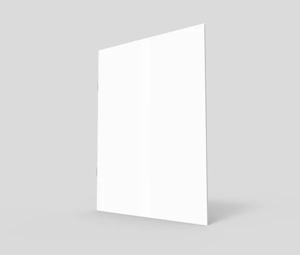 Progettazione di brochure in bianco — Foto Stock