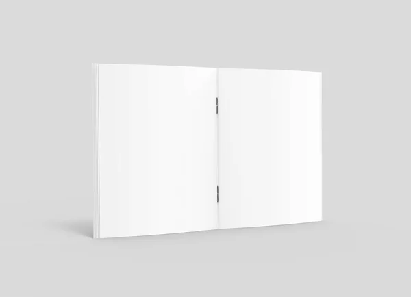 Projeto de brochura em branco — Fotografia de Stock