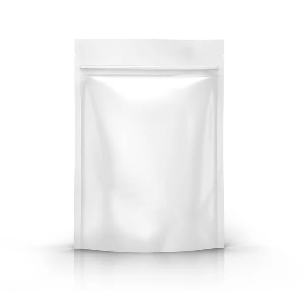 Bolsa de zíper em branco — Fotografia de Stock