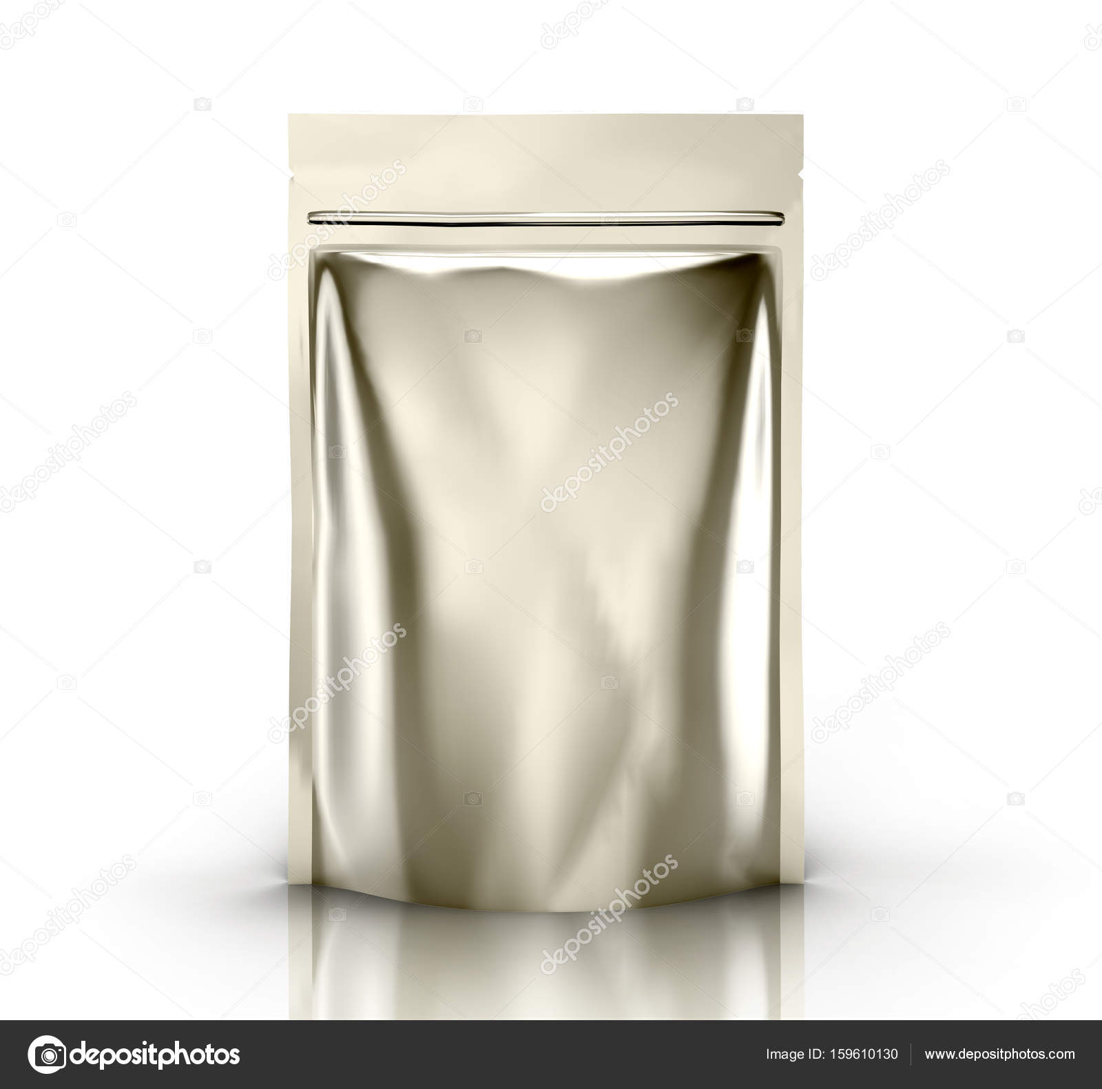 Blank zipper pouch Stock Photo by ©kchungtw 159610130