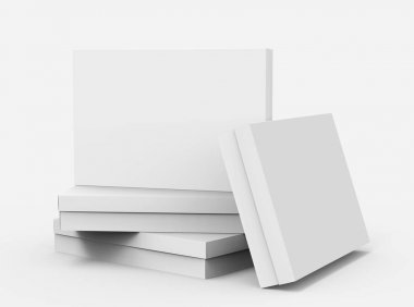 boş kağıt kutular