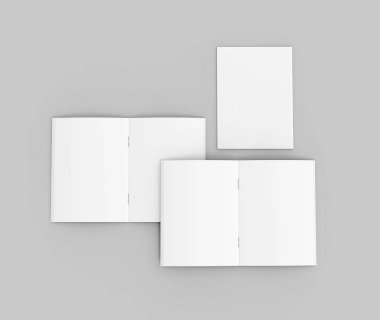 Boş kitapçık şablonu