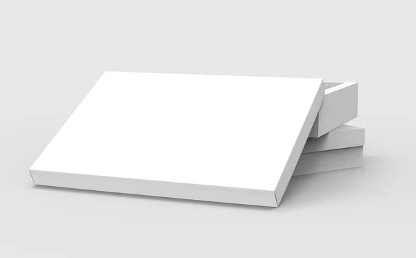 Blanco papier vakken — Stockfoto