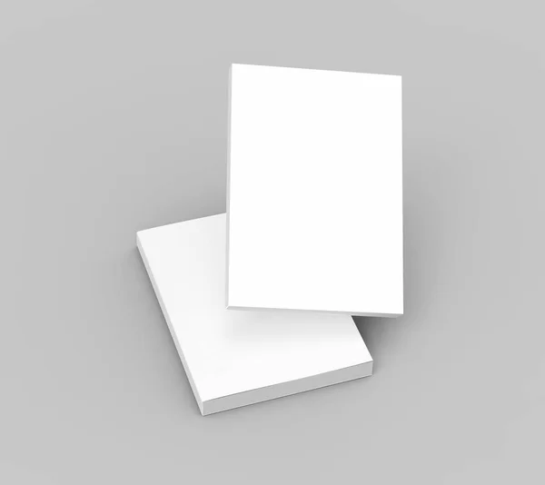 空白の本テンプレート — ストック写真