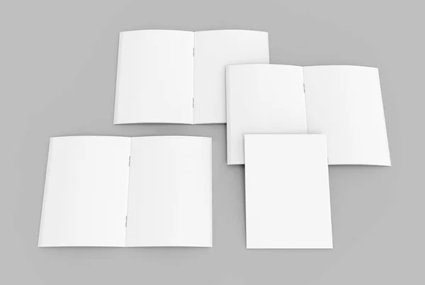 Πρότυπο κενό φυλλαδίου — Φωτογραφία Αρχείου