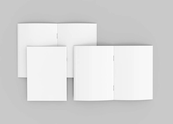 Пустой шаблон буклета
