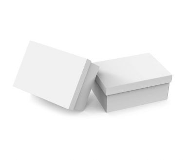 boş kağıt kutusu şablonu